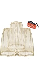 Amazon.com: Anvin Mosquito Head Mesh Nets Gnat Face Netting