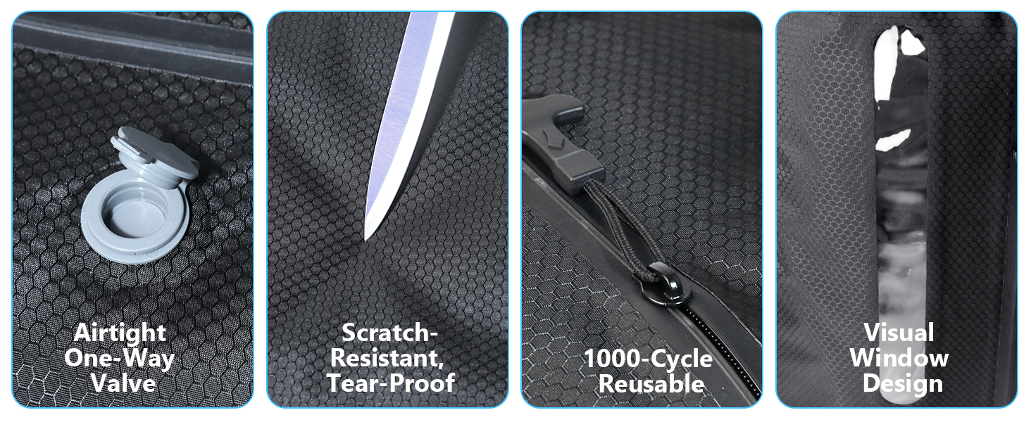 Travel vacuum bag