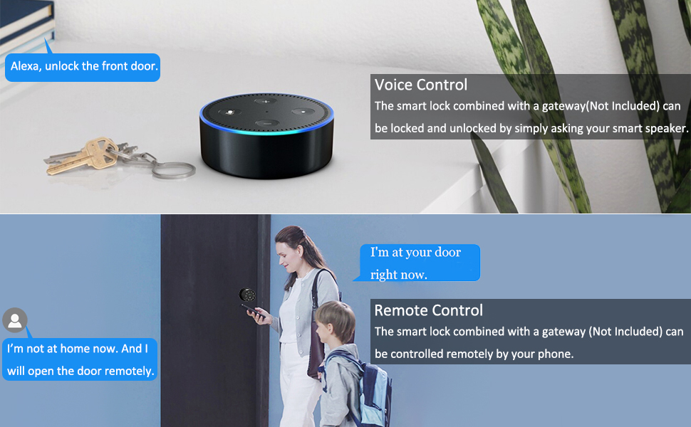 Smart Lock Fingerprint Door Lock Keypad