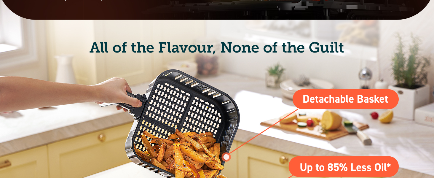 all of the flavour, none of the guilt