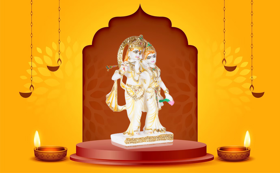 Radha Krishna Idol Figurine