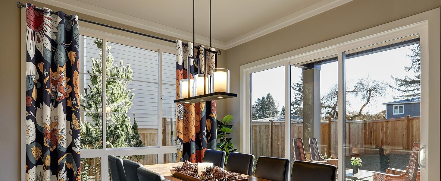 dining room curtains window panels