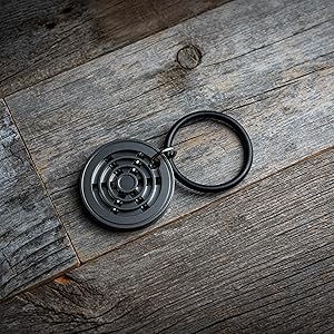 小物 Tia TEC Accessories - T311-6X Isotope Atom - Titanium - Fob