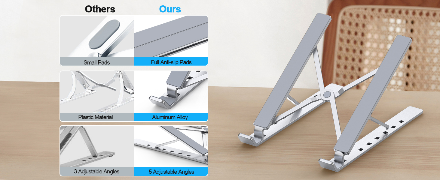 work from home accessories laptop desk stand laptop computer stands computer stand for desk