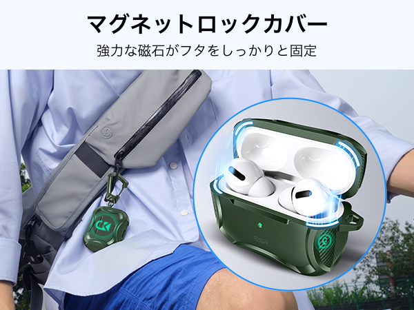 （あやさま）専用。新品未開封3ケースになります。 Amazon | ESR AirPods Pro 3 ケース（2025年モデル）MagSafe対応