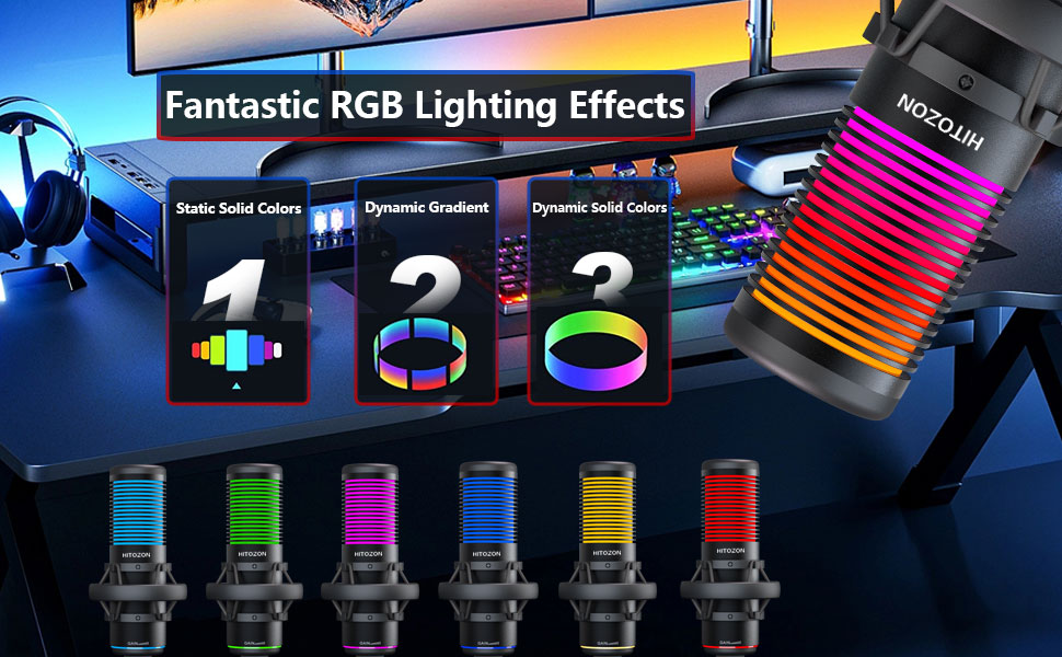 RGB USB Microphone