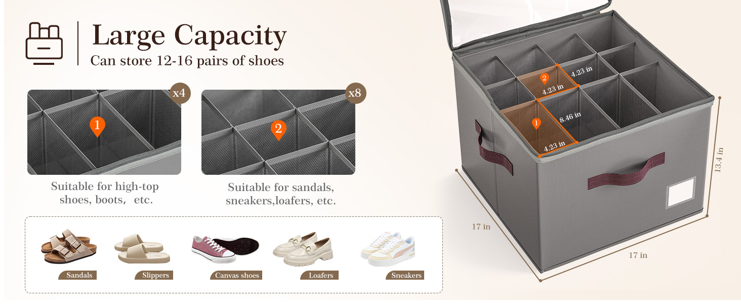 shoe storage