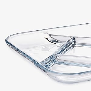glass divided plates