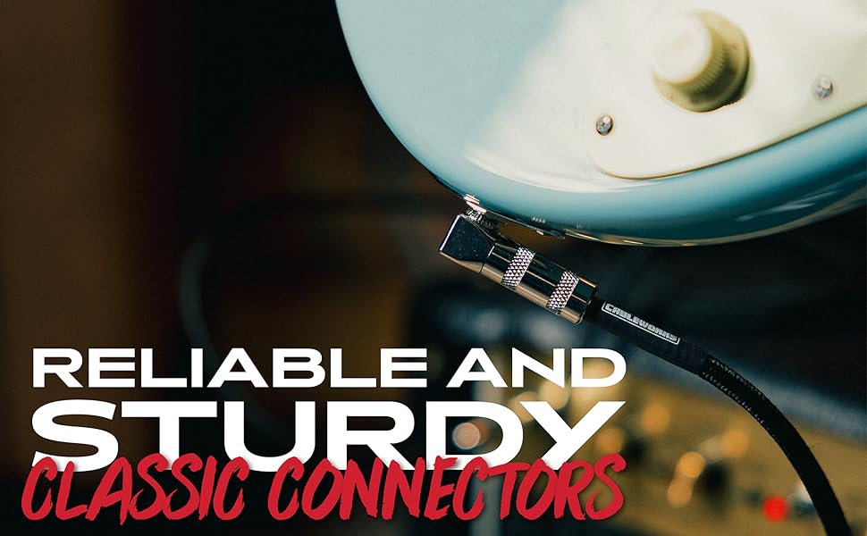 Reliable Classic Style Connectors, New Braided Cable