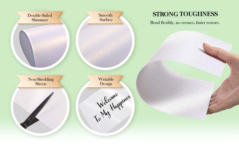 Amazon.com : Jutom 500 Sheets Shimmer Cardstocks 8.5 x 11