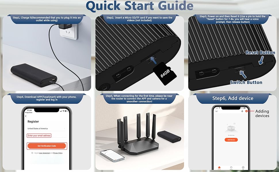 power bank wifi camera WH119 4