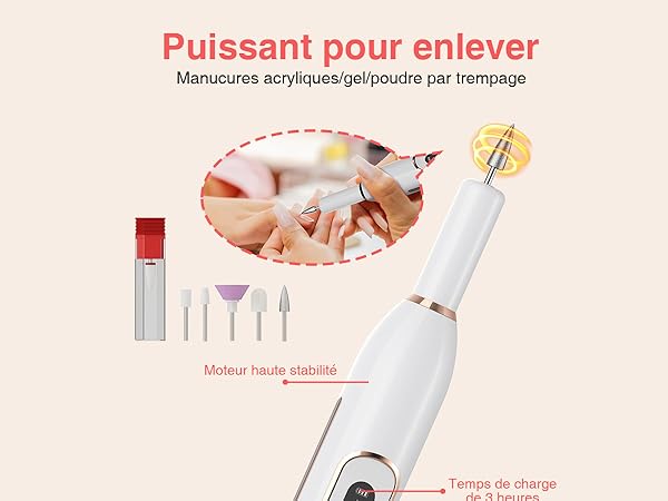 perceuse à ongles électrique