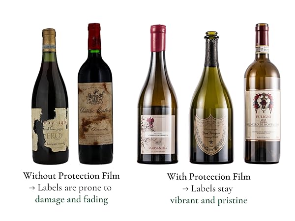 Amazon.com: VINOPIE Wine Label Protector Film – Mixed