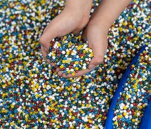 sensory, autism, learning, table, preschool, classroom, kidfetti, daycare, playroom, kids, sand