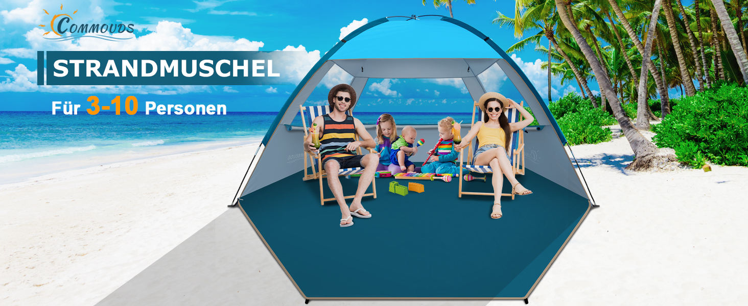 COMMOUDS Strandmuscheln