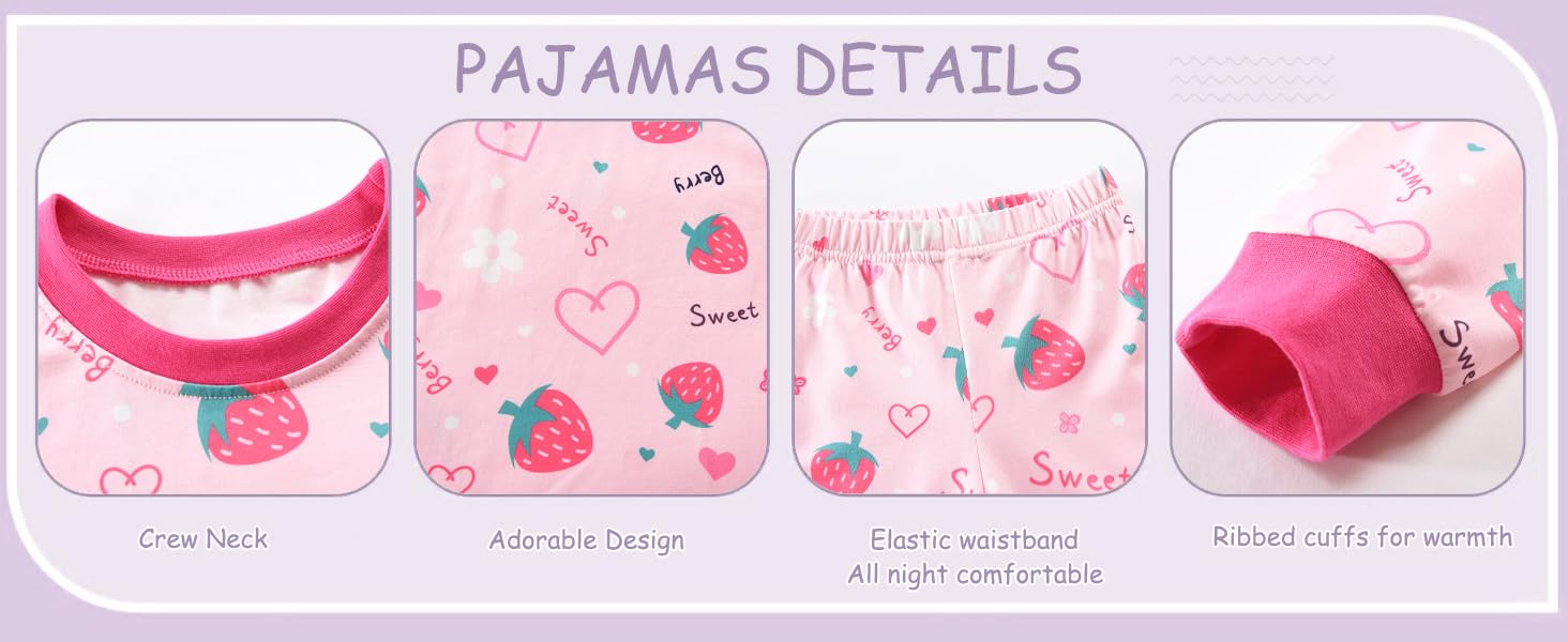 toddler girls Pajamas