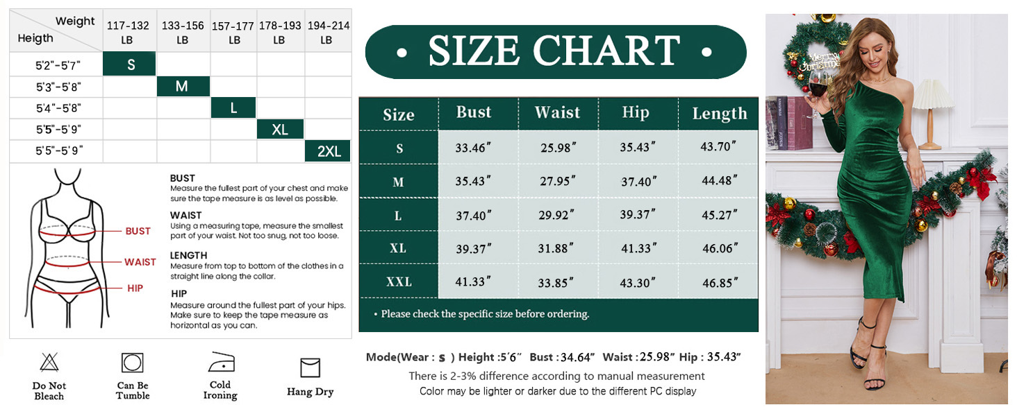 one shoulder split size
