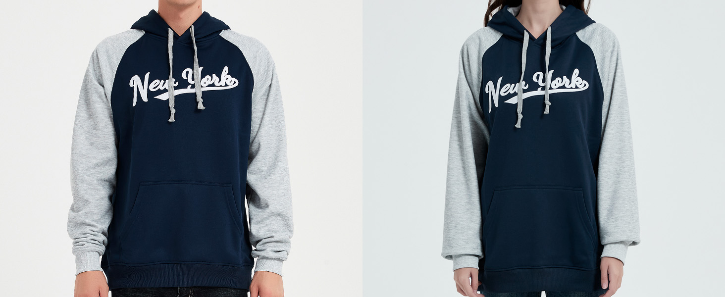 new york hoodie sweatshirt front
