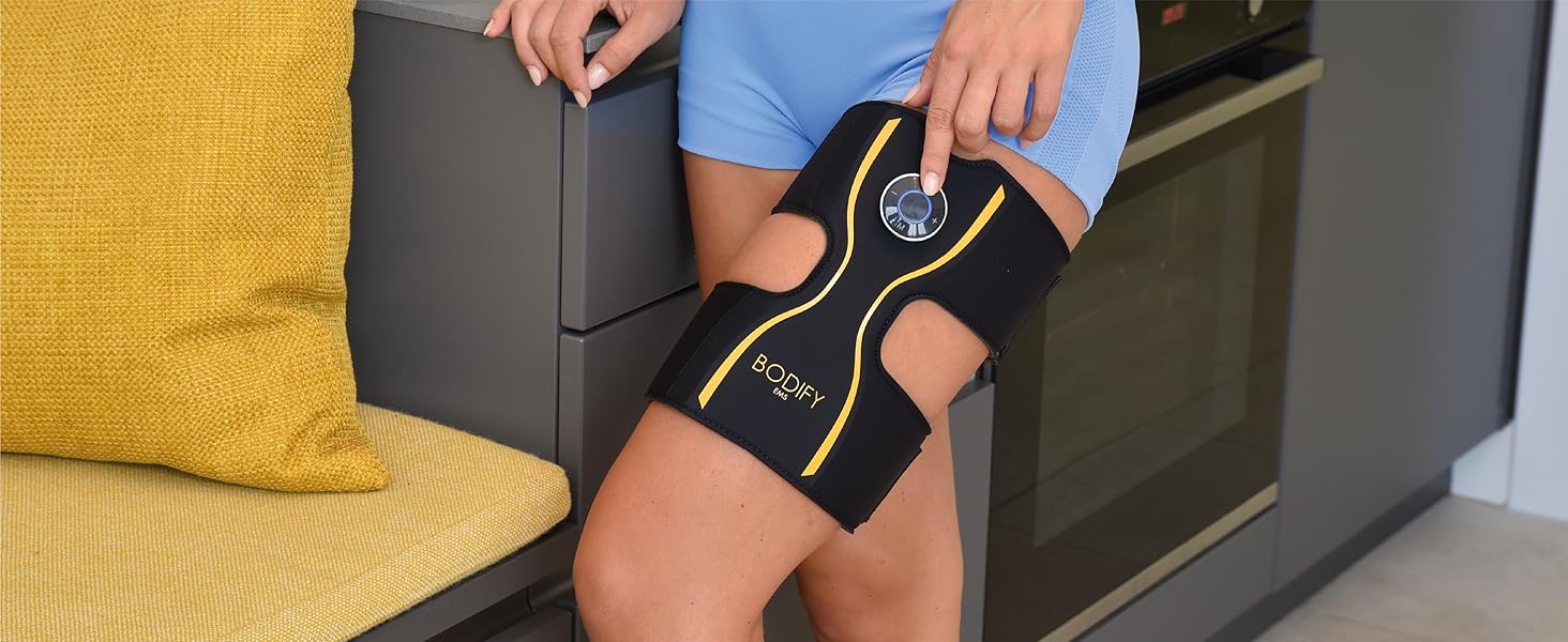 Bein trainer Pro für gezieltes EMS Beintraining für Zuhause Bein Gerät bodyfit trainer Pro fitness