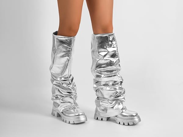 くりちゃん【美品】Platform Long Boots くりちゃん【美品】Platform Long Boots Amazon.com