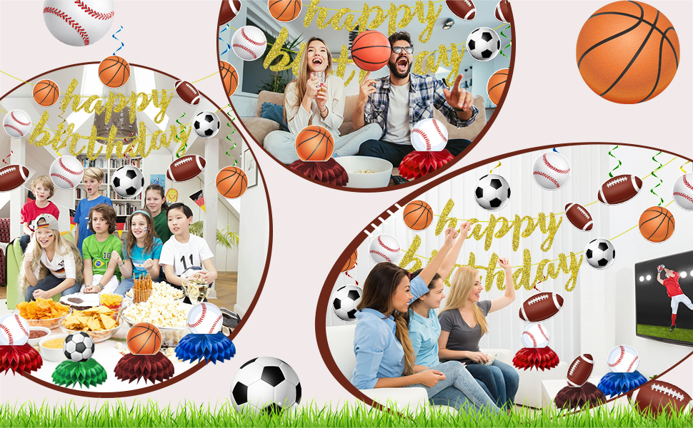 Sports Birthday Party Decorations