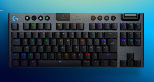 Logitech G G915 X LIGHTSPEED TKL Clavier gaming sans fil promo