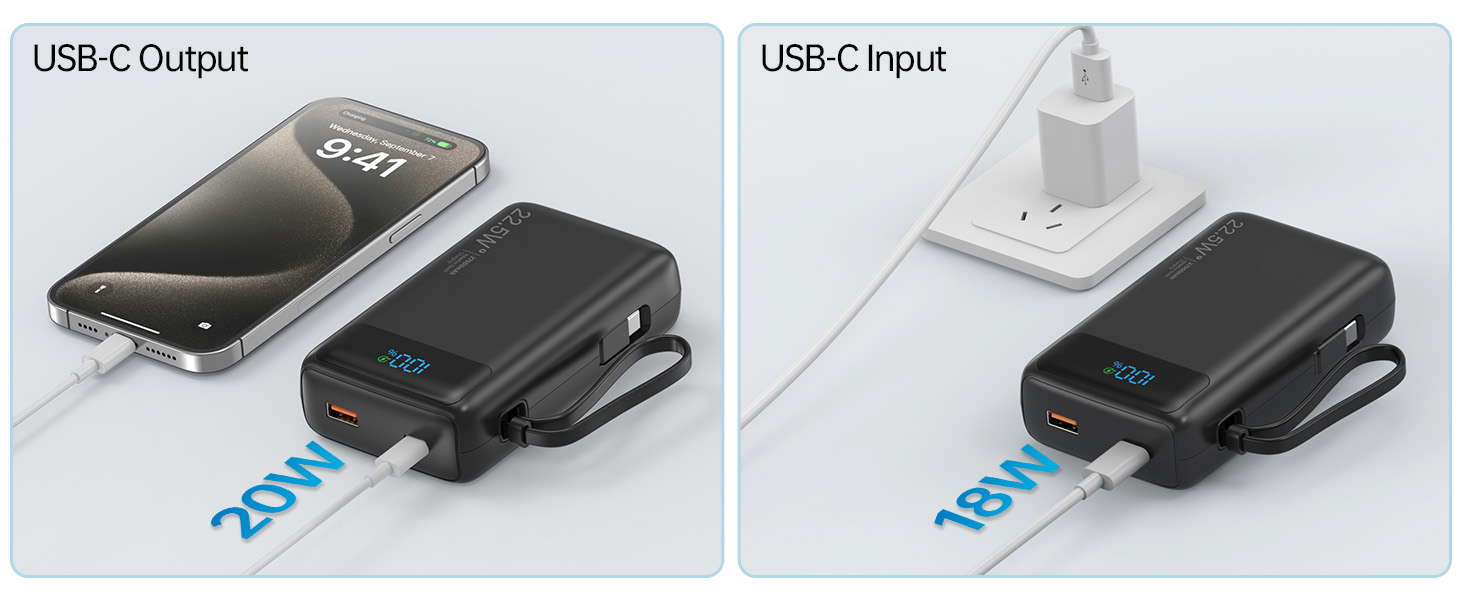 Type-C Output and Input