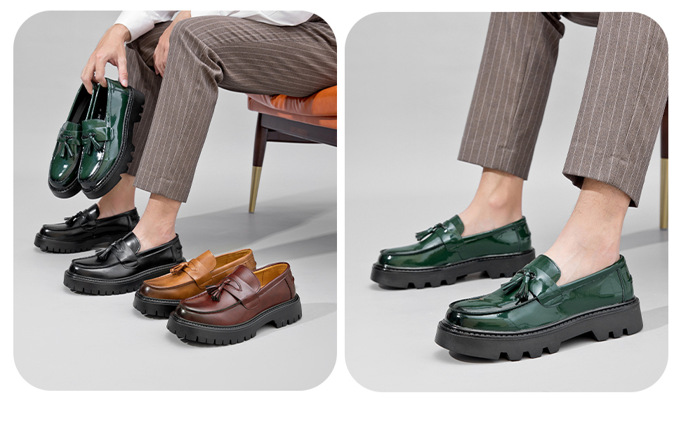 platform dress shoes for men
