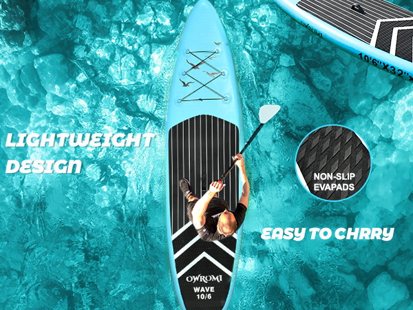 SUP Inflatable Stand Up Paddle Board 10'6