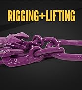 US Cargo Control - 3/8 Inch x 10 Foot Adjustable 4-Leg Chain Sling with Sling Hook 