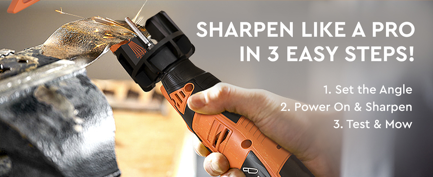 Your Lawn Will Thank You For This Lawn Mower Blade Sharpening Tool - l60jooz