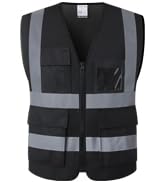 Workersページ Kazsaifo Safety Work Vest for Men Women,8 Pockets Mesh High