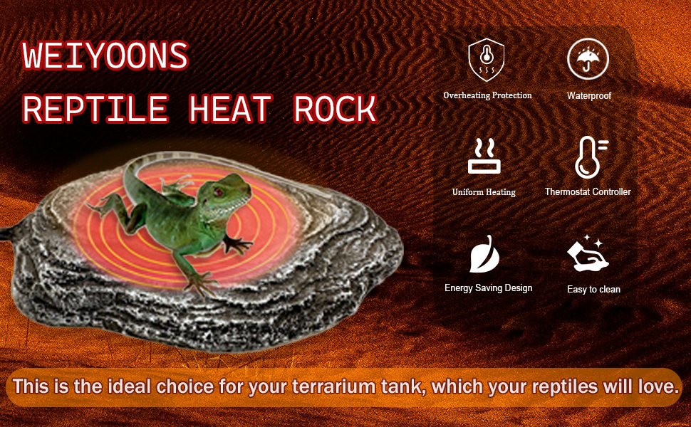 REPTILE HEAT ROCK