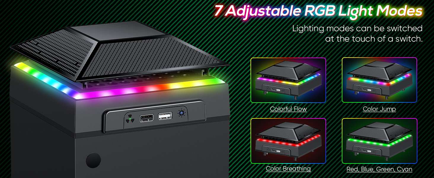 7 Adjustable RGB Light Mode