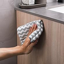 dvocel handtuchhalter ohne bohren küche handtuchstange wandmontage badezimmer