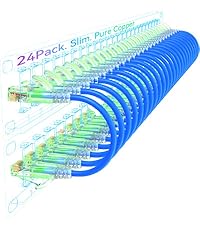 cat6a patch cables blue