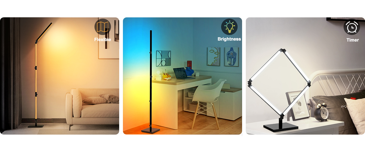 rgb floor lamp