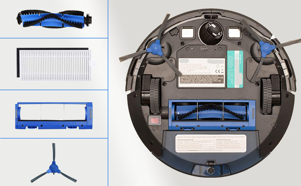 Robovac 11S Replacement Parts fit Compatible with Eufy
