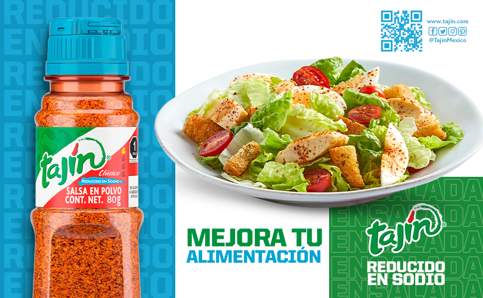 Tajín Reducido en sodio 80 gramos