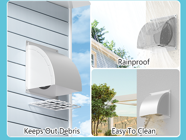 outdoor dryer vent cover