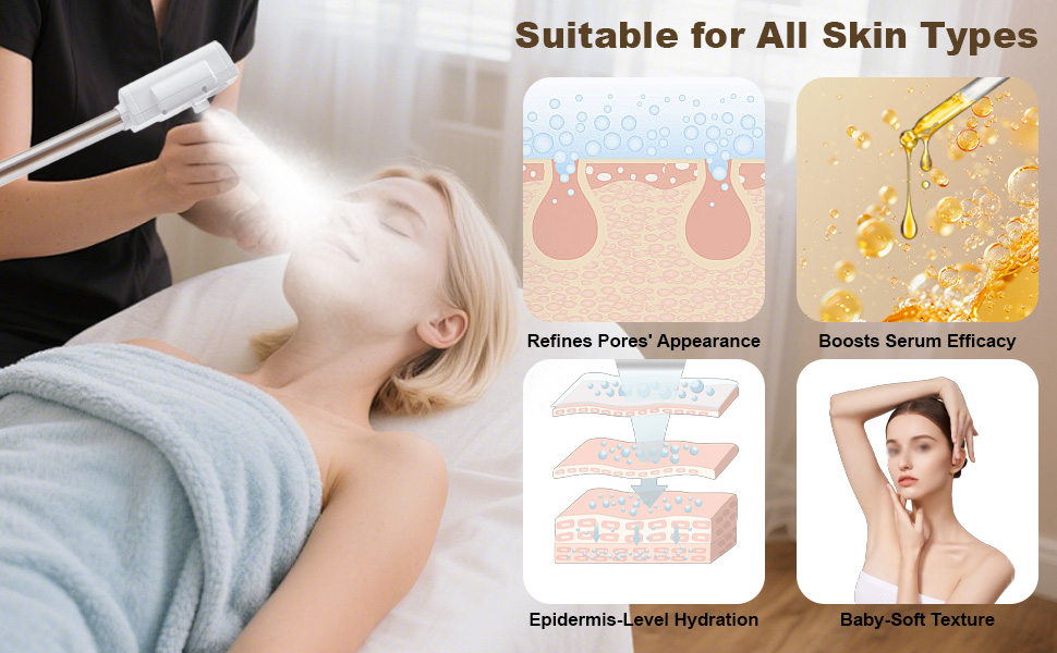 Professional Facial Steamer on Wheels