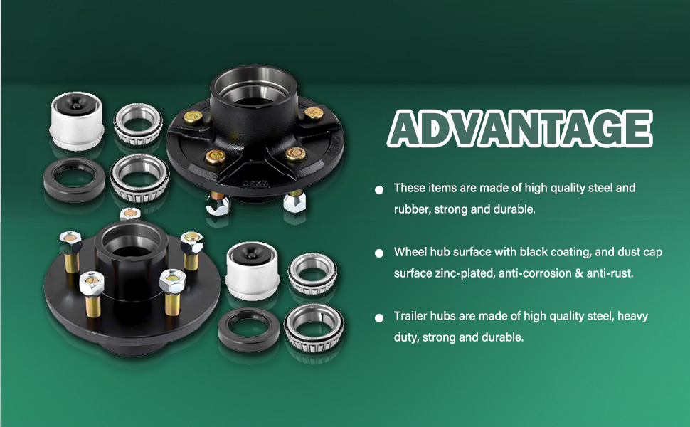 trailer hub 5 on 4.5