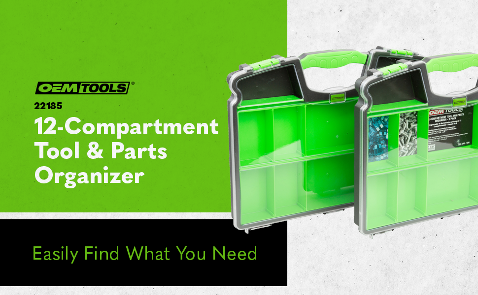 OEMTOOLS 22185 Tool and Parts Organizer (2