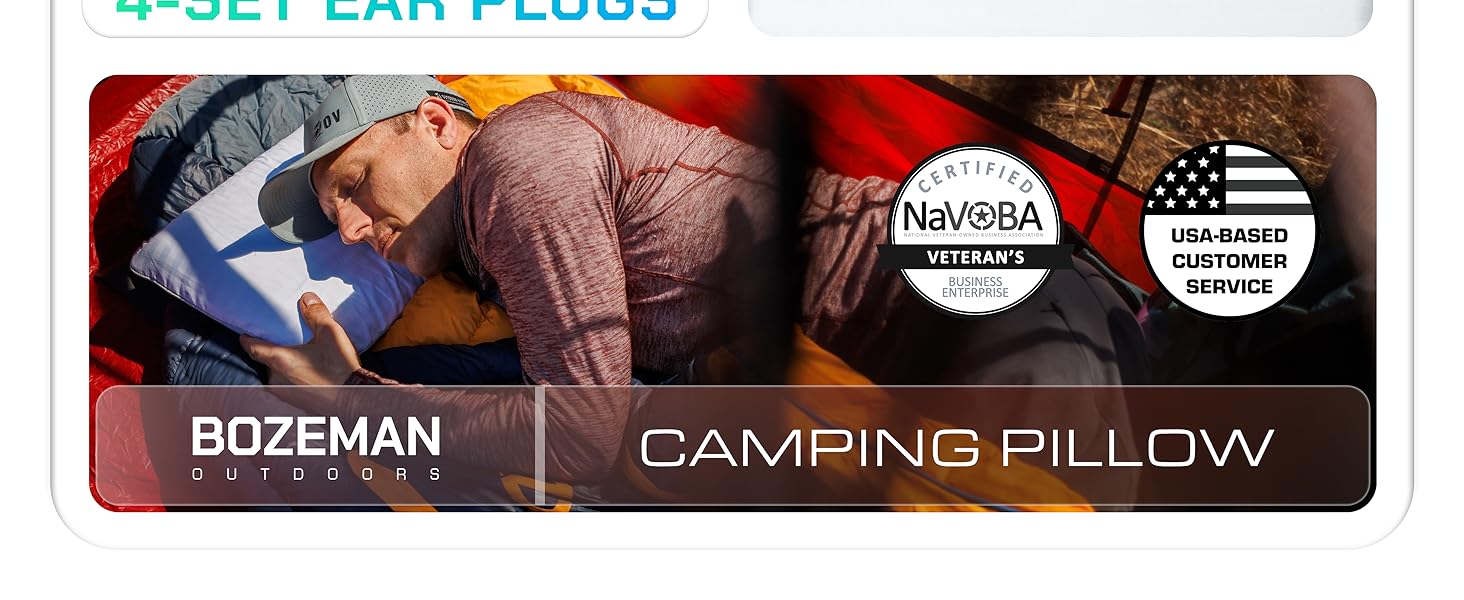 Camping Pillow - 2 Pack