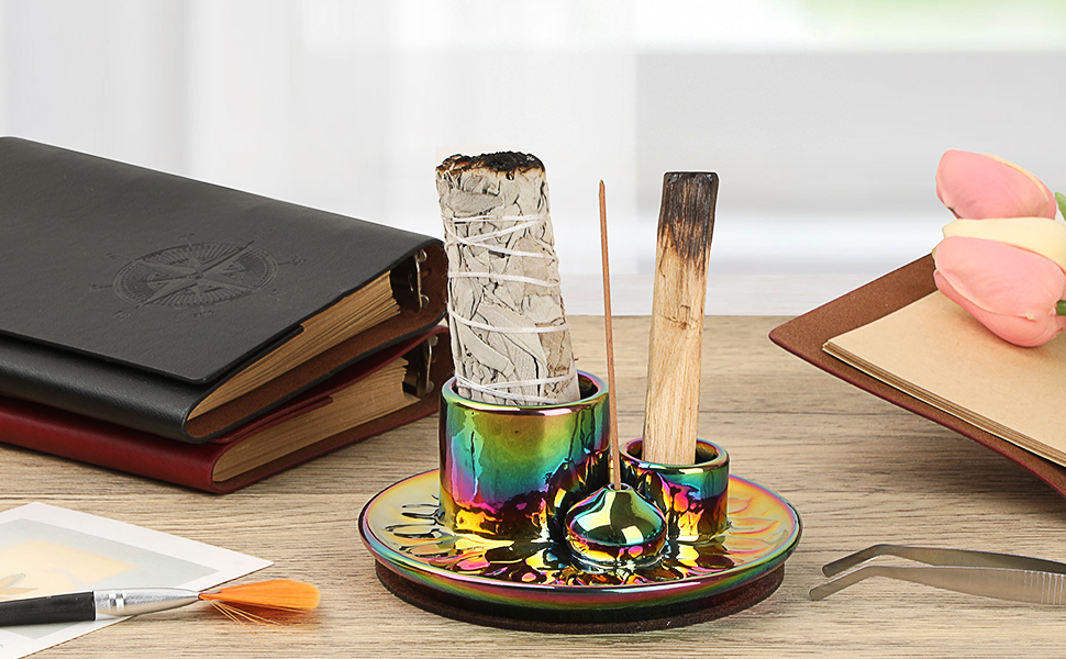 4 in 1 Incense & Candle Holder