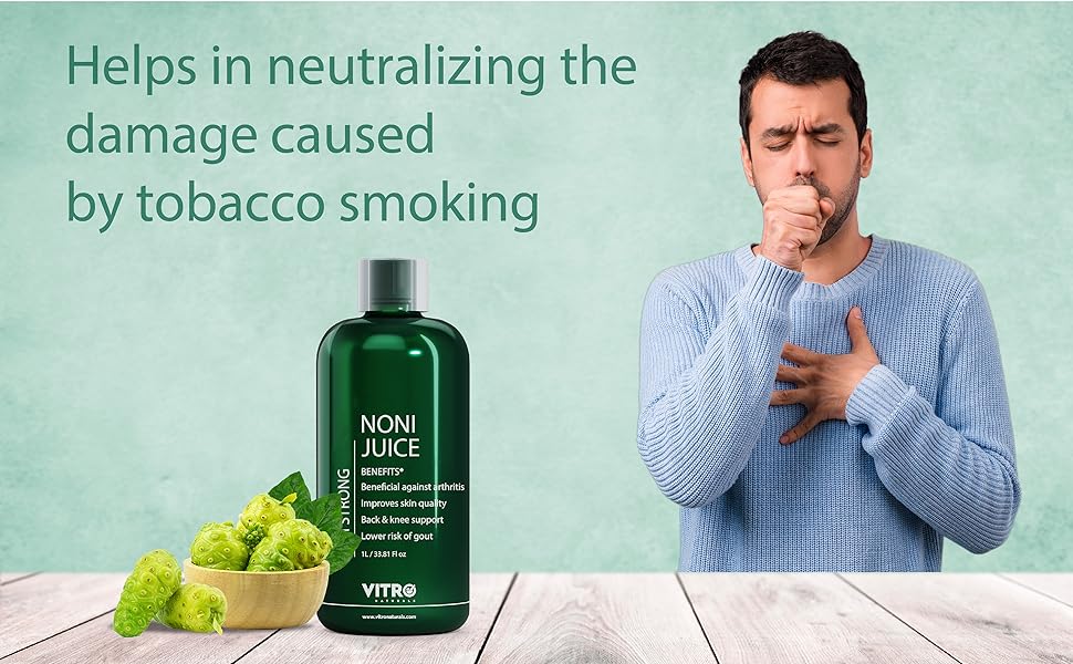 VITRO Noni Juice 1Ltr Joint Support Skin Health Back & Knee