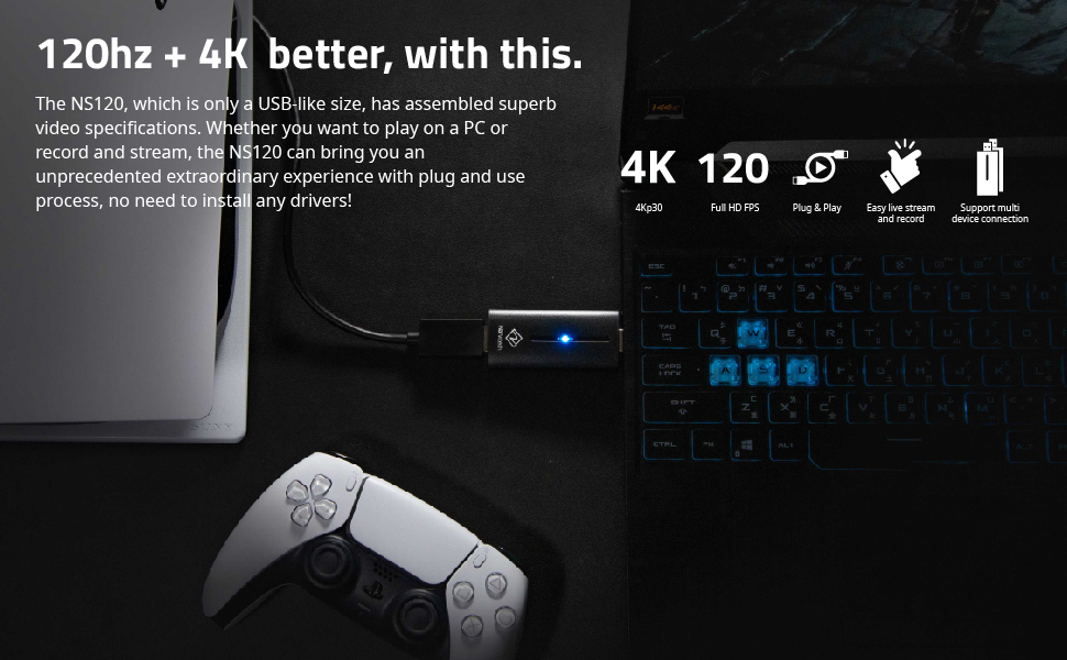 NS120 120HZ+4K