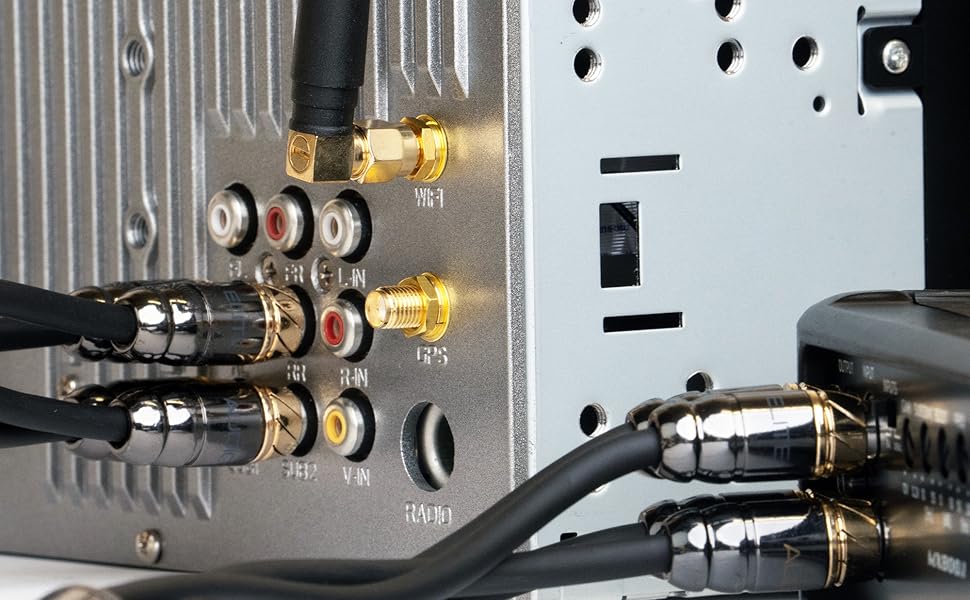 Elite Audio Pro Series 1.5 ft. 100 OFC Copper RCA Cable Y