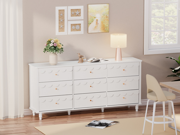 Amazon.com: Anbuy 3 Pcs Bedroom Sets, 9 Drawer Dresser and