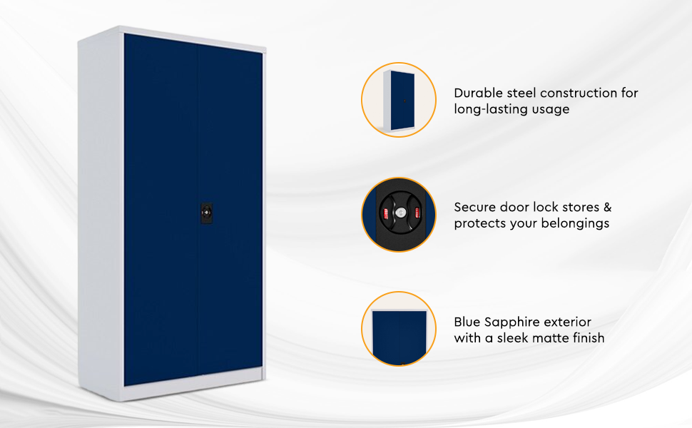 Vurv 2-Door Locker Almirah